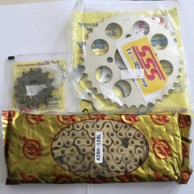 Gear set sss 428 jupiter z