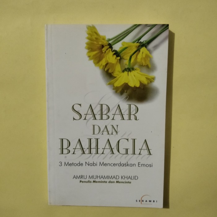 SABAR DAN BAHAGIA / 3 METODE NABI MENCERDASKAN EMOSI