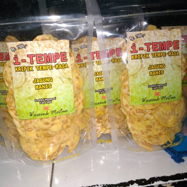 

Kripik tempe oven rasa