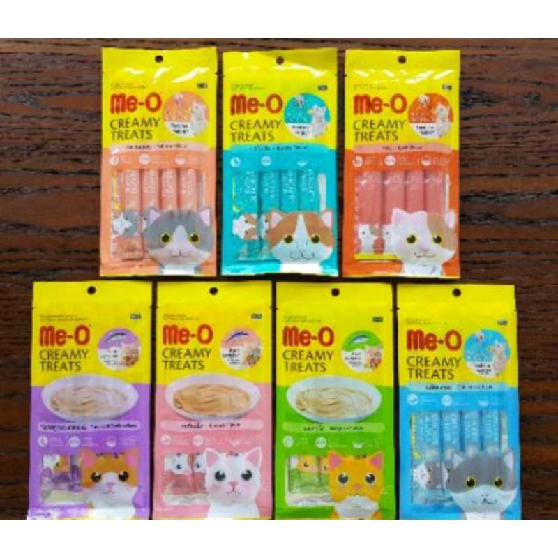 meo creamy treats.