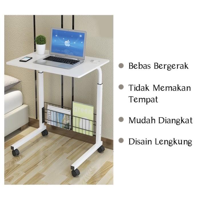 Meja Meja Laptop Lipat Kerja Komputer Plastik Portable Murah Bagus Belajar