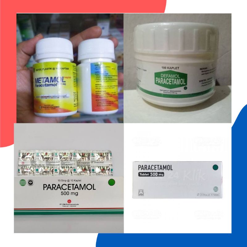 PARACETAMOL 500MG PERBOX