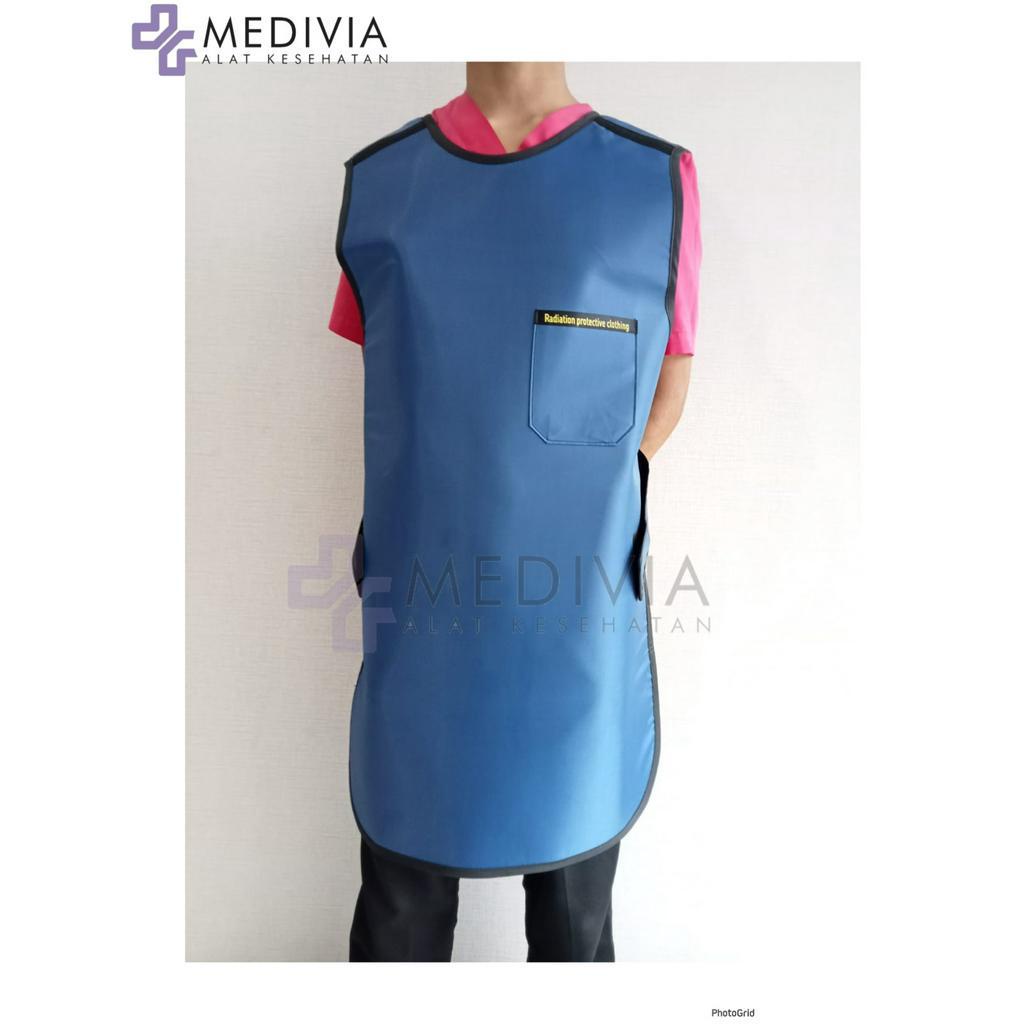 DENTAL APRON PANJANG XRAY X-RAY ANTI RADIASI 0,5MMPB COVER PELINDUNG RONTGEN GIGI BAJU PROTECTION