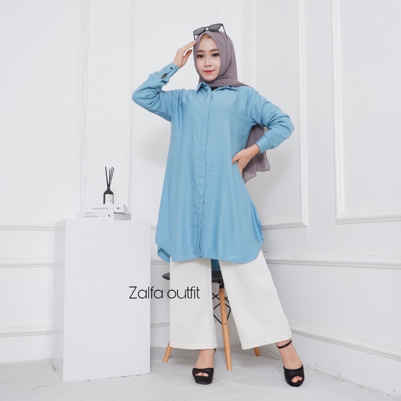Alina tunik by zalfa outfit