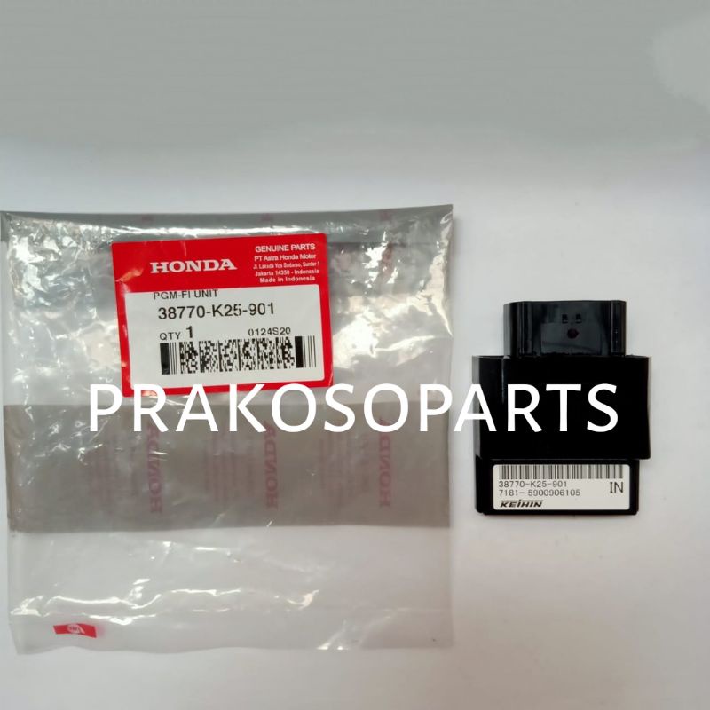ECU ICU ECM PGM CDI Honda Beat FI Scoopy FI 2012-2014 K25