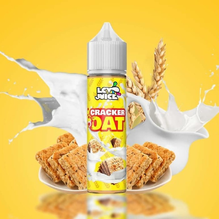 lcv cracker oats 3mg 6mg 60ml liquid vape