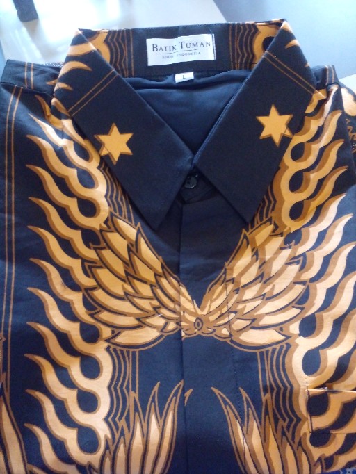 Wirabumi Sogan Florist Kemeja Batik Pria Lengan Panjang Katun Primisima Berkualitas Berfuring