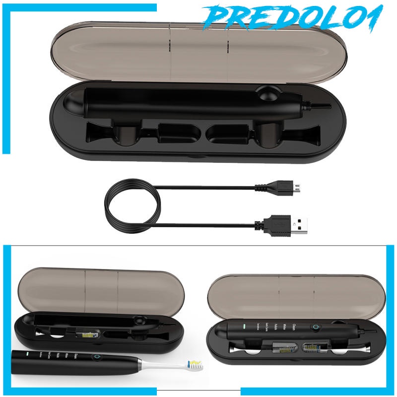 (Predolo1) Case Charger Sikat Gigi Elektrik Untuk Sonicare - Putih Kabel 1m