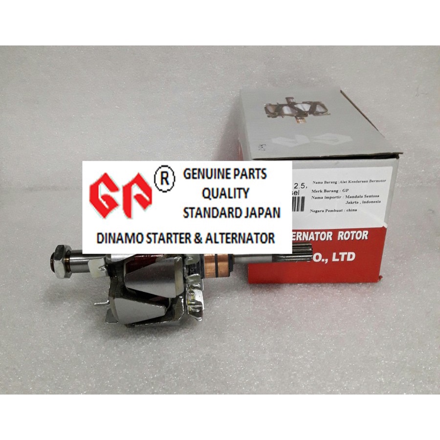 Angker Alternator Mitsubishi Kuda Diesel / L300 Diesel 2.5 75 AH