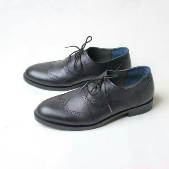 Sepatu Kulit Vintage Flavio Cessera ( Asli Kulit Kambing )