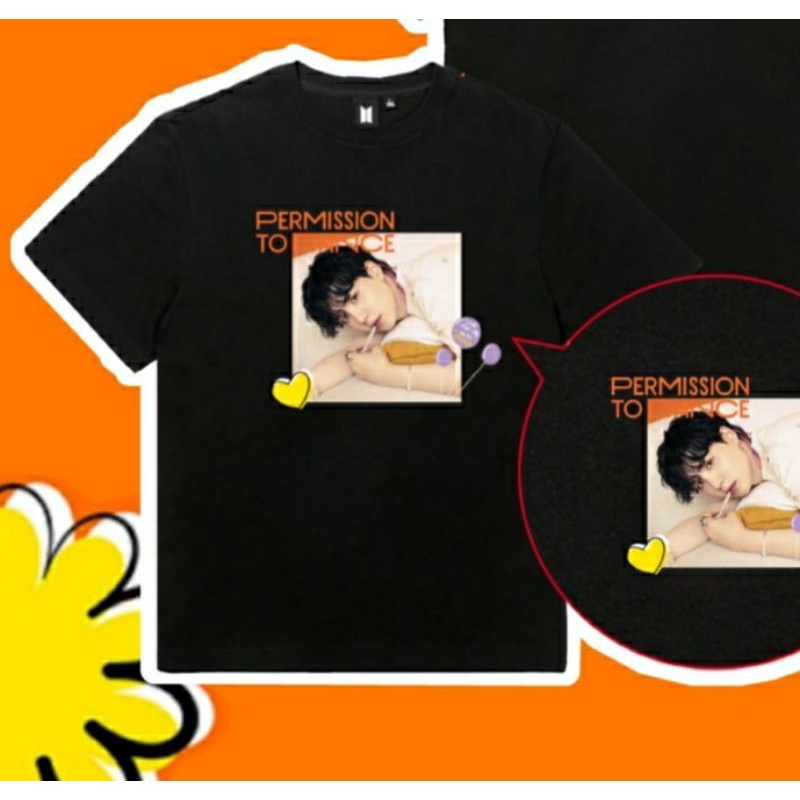 BAJU KAOS PERMISSION TO DANCE BTS