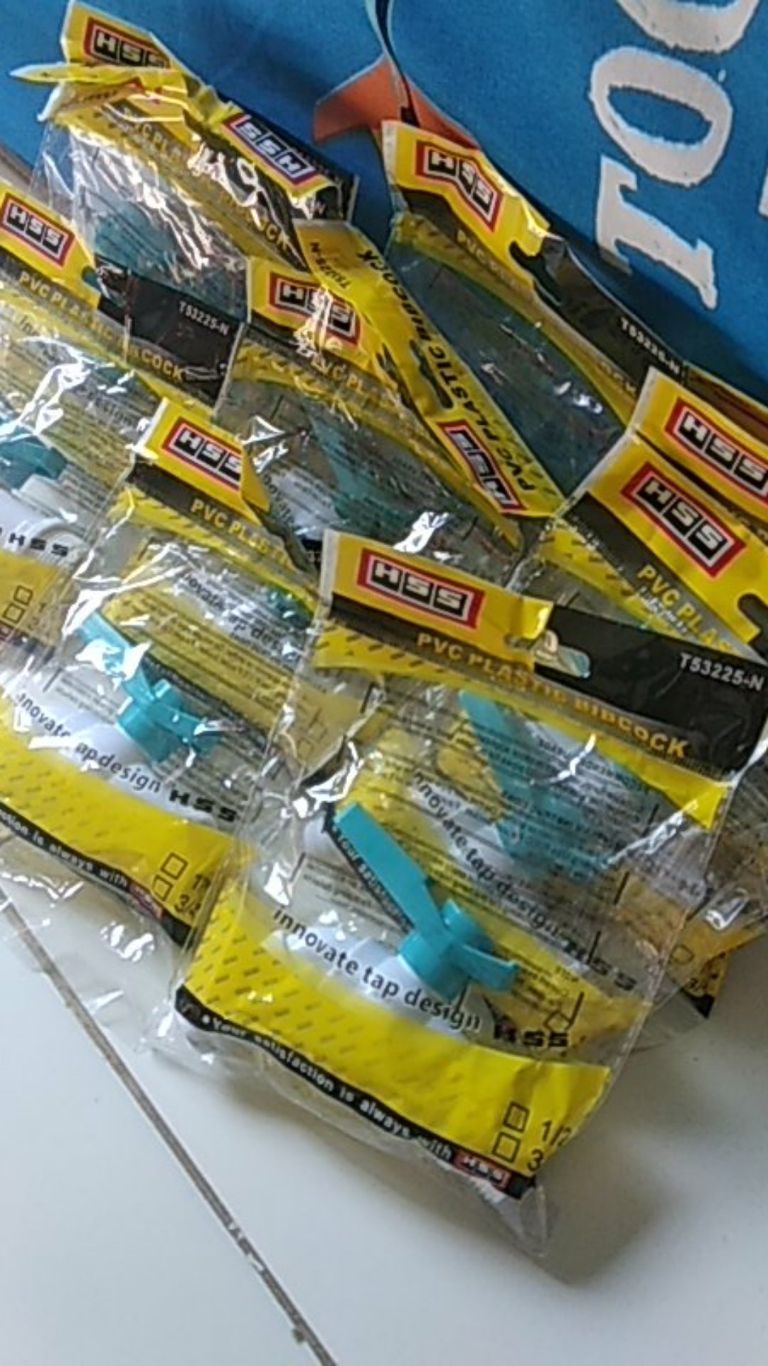 Kran Pvc Hss 3/4 Inch Putar Kiri Kanan - Keran Air Tembok