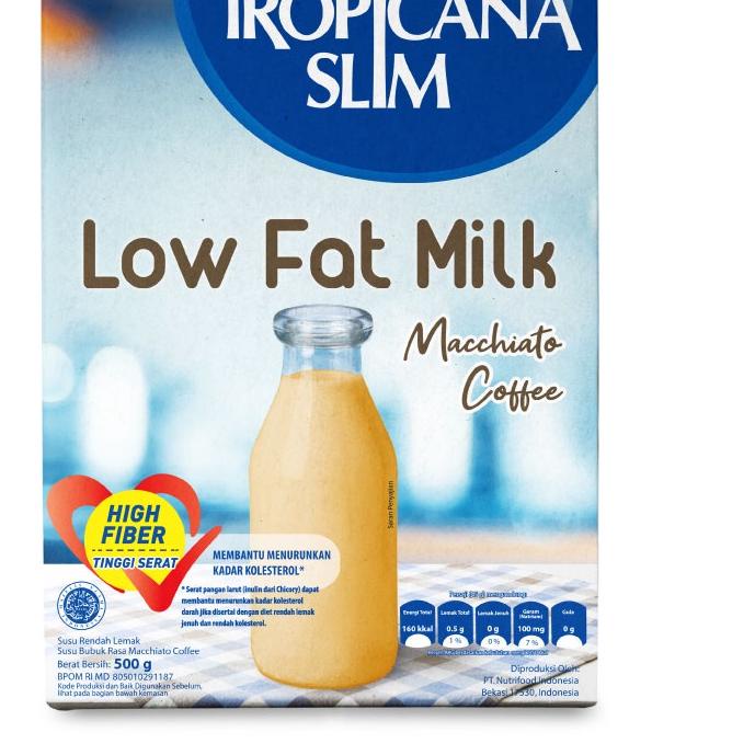 

Terbaru! Tropicana Slim Susu Low Fat Macchiato Coffee 500gr - Bantu Turunkan Kolesterol