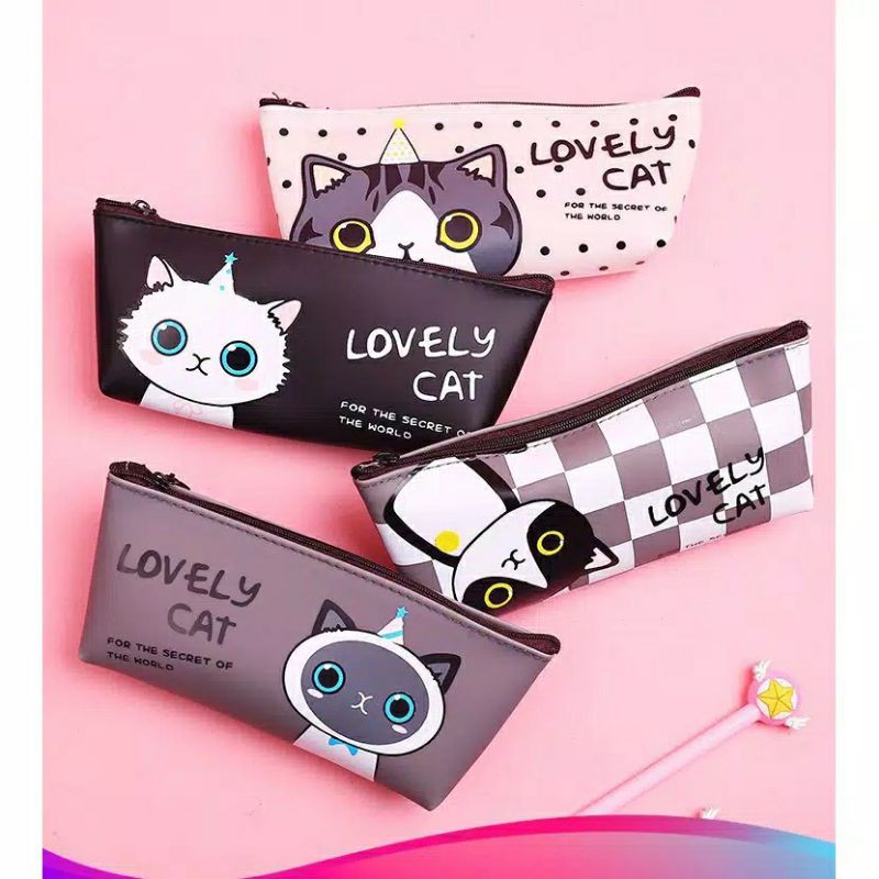 

Tempat pensil lovely cat