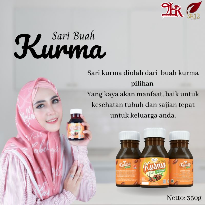 

SARI BUAH KURMA SR12/BPOM.Baik untuk kesehatan badan.Imun Booster/ daya tahan tubuh