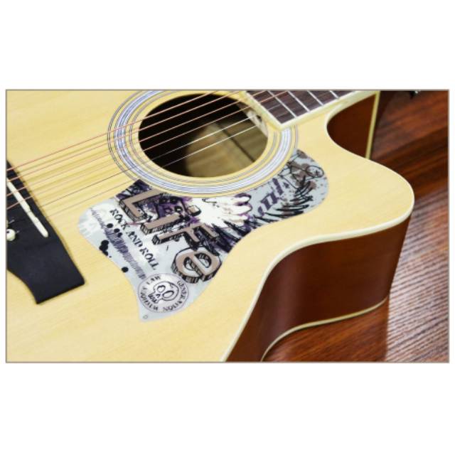 Pickguard Gitar Akustik Premium Stiker Gitar