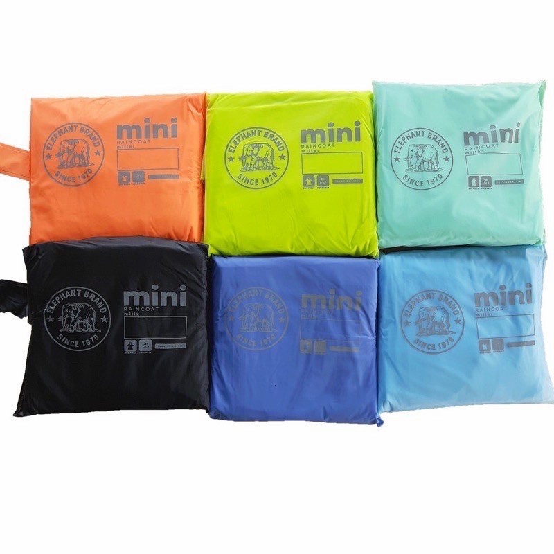 Jas Hujan MINI Ponco Lengan Elephant Brand