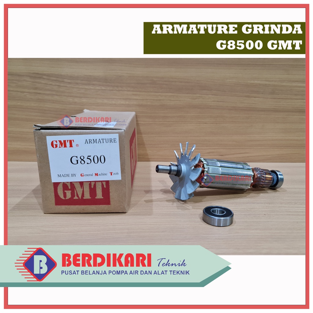 Armature gerinda tangan 4inch merk GMT G8500 / angkur GMT