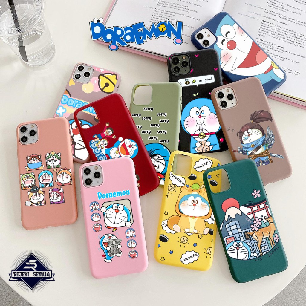 Softcase DORAEMON Vivo Y53 V5 V5s V5 Lite V7 Y30 Y50 Y20 Y20s Y12s V17 Pro RS4580