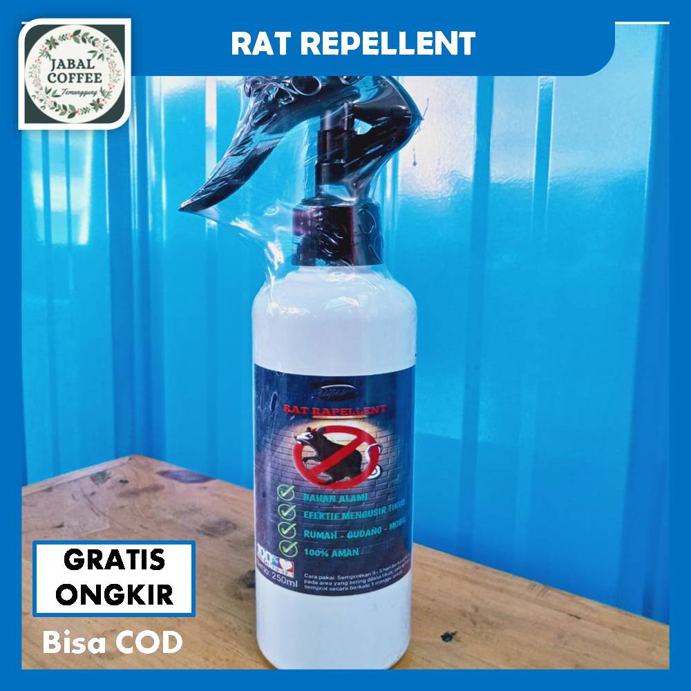 Mjp Rat Repellent Anti Tikus / Cairan Spray Pengusir Tikus Tidak Beracun / Pengusir Tikus 250 ml J34