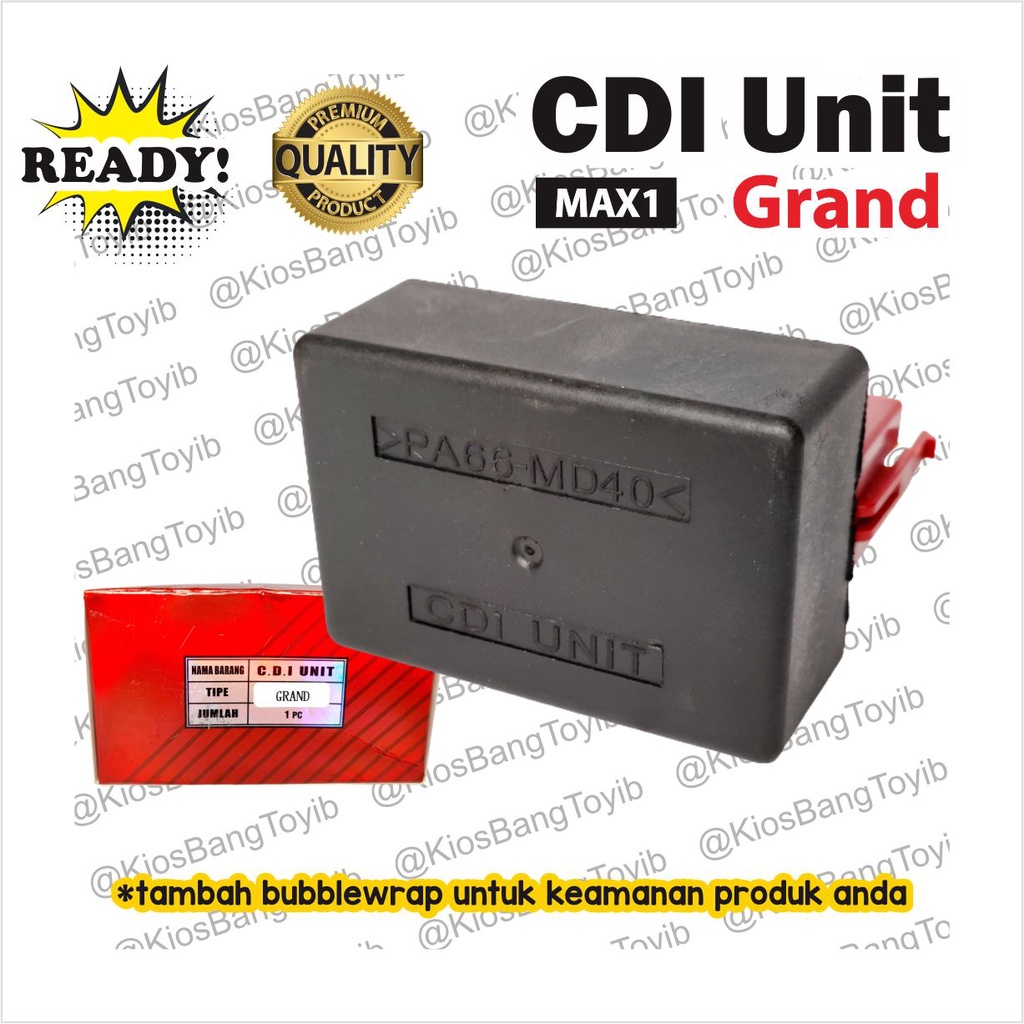 CDI ECU Unit Grand Legenda Revo Supra Fit (MAX1)