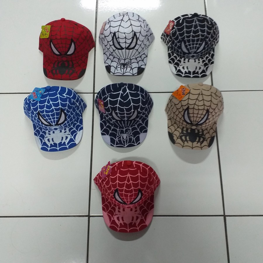 Topi Baseball Anak SPIDERMAN Super Hero Full Print OKEOKE***