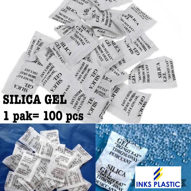 Jual Silica gel isi 100 pcs Indonesia