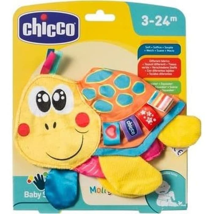 Chicco Toy Molly Cuddle Turtle / Mainan Bayi 3m+