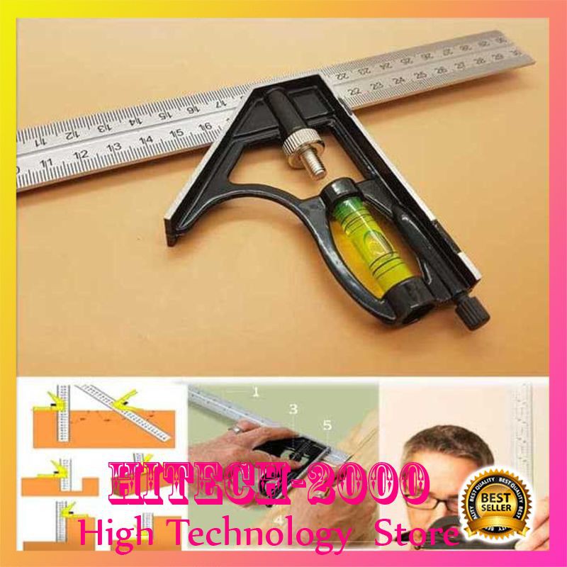 

Alat Ukur Mistar Penggaris Siku Tukang Penggaris Siku Multifungsi