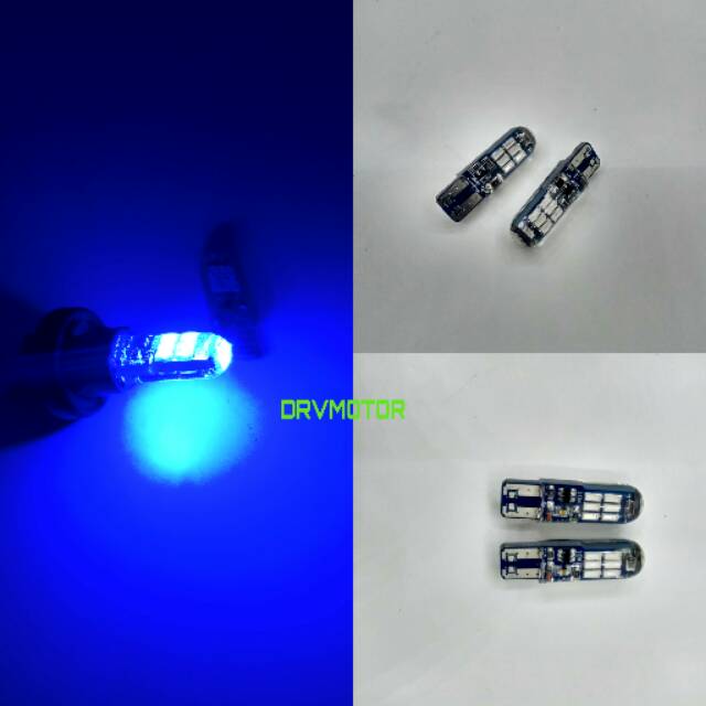 LAMPU SENJA STROWBO T10 15 MATA SMD 3014 SUPER BRIGHT