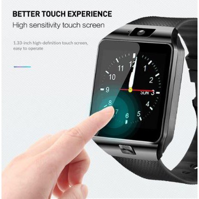 BISA COD !! Smartwatch Bluetooth DZ09 UNISEX CAMERA 2G GSM SIMTF CARD - BISA WA