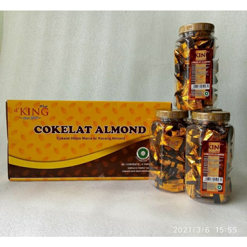 

Coklat Almond/Coklat Lebaran/Coklat Parsel/Parsel Lebaran