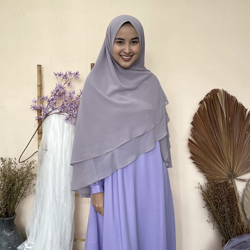 Samina Set (Samira + Lana Khimar Non Pad)