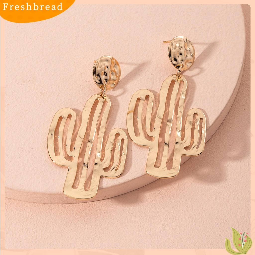 Terlaris Female Fashion Triangle Shape Hollow Drop Dangle Earrings Jewelry Accessories