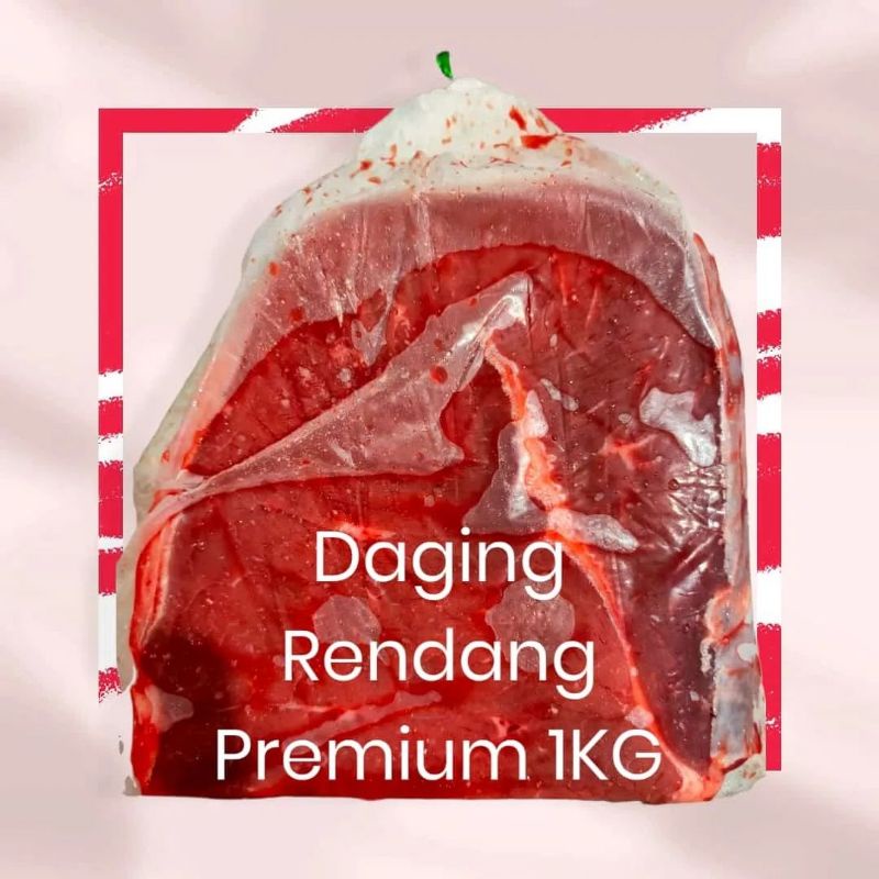 

Daging rendang sederhana daging sapi 1kg halal thoyibban