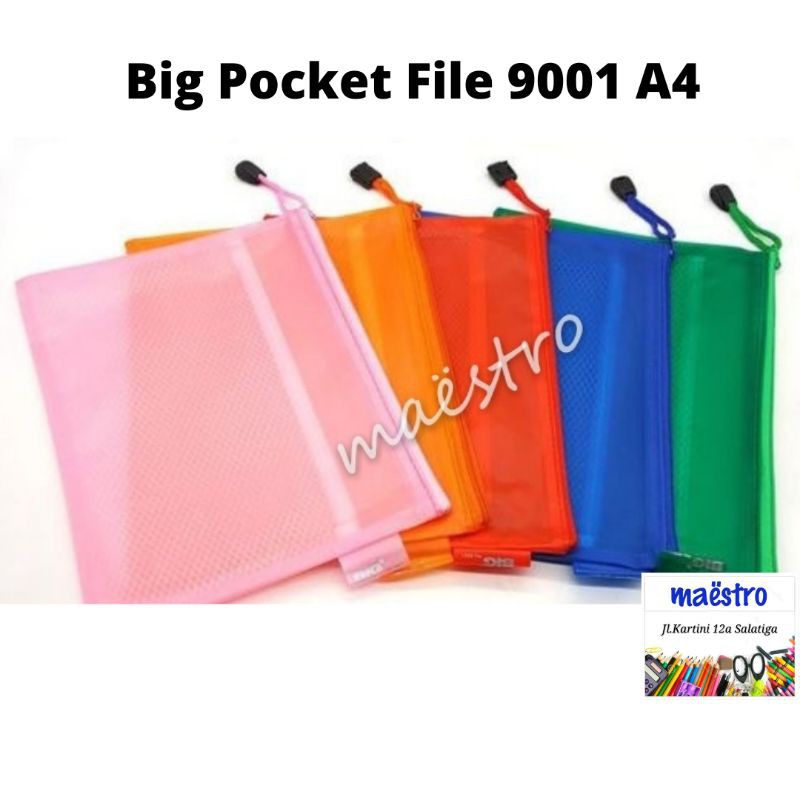 

Big Pocket File 9001 A4 / F4 / Pocket File