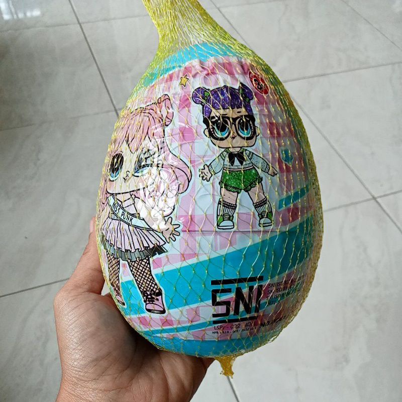 TELUR LOL JUMBO! SURPRISE MAINAN TELUR LOL SURPRISE / LOL SURPRISE EGG JUMBO  tinggi 20cm