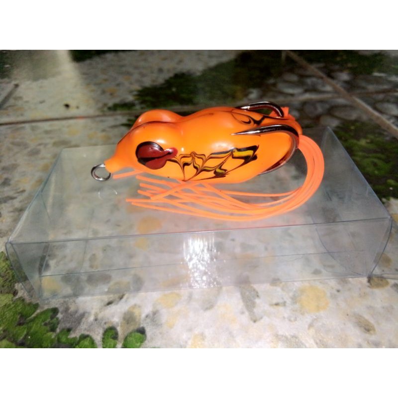 UMPAN CASTING SOFTFROG 5CM TERBARU/UMPAN TIRUAN/UMPAN KARET/UMPAN MANCING/LURE/UMPAN IKAN GABUS