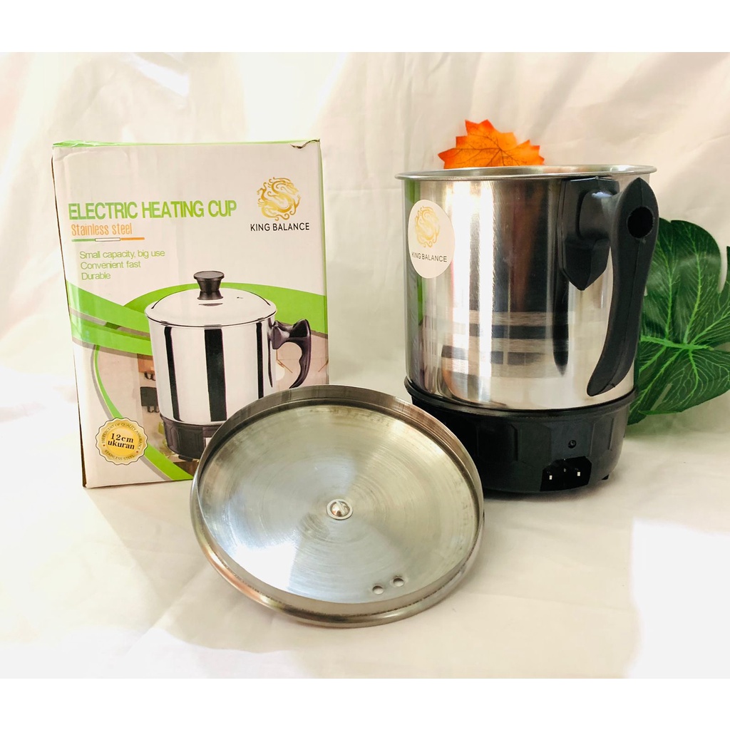 Electric Heating Cup 12cm  - Mug listrik Gelas Masak - Teko Elektrik - Mug 12cm - Pemanas Air Listrik