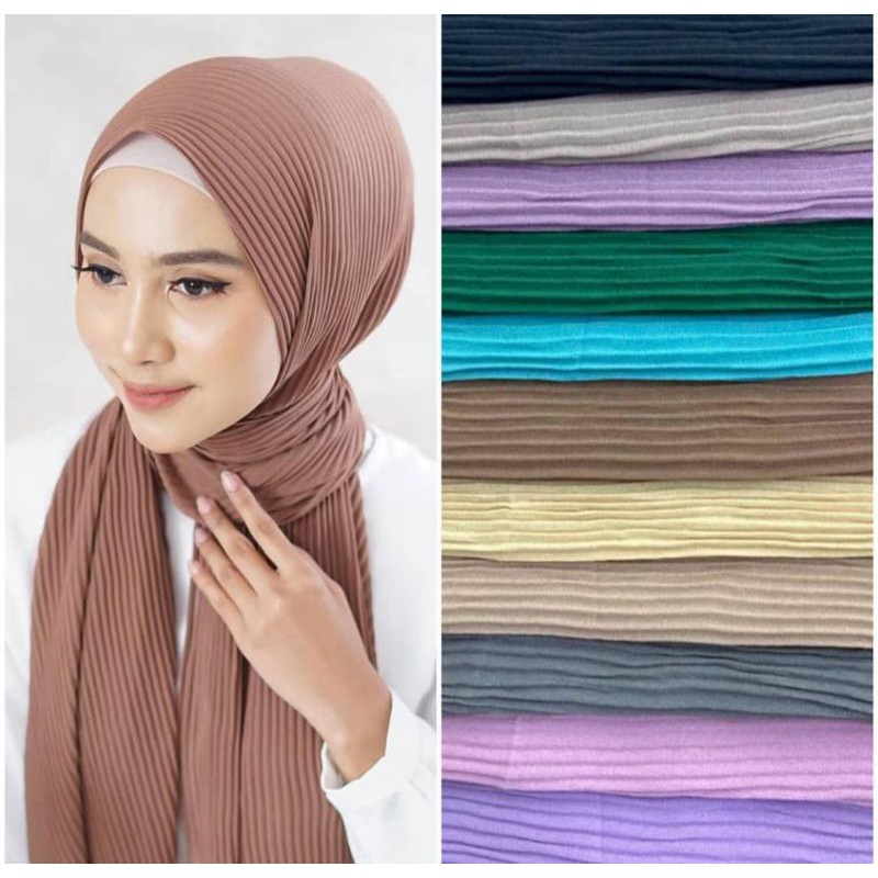 pasmina plisket full / pasmina plisket