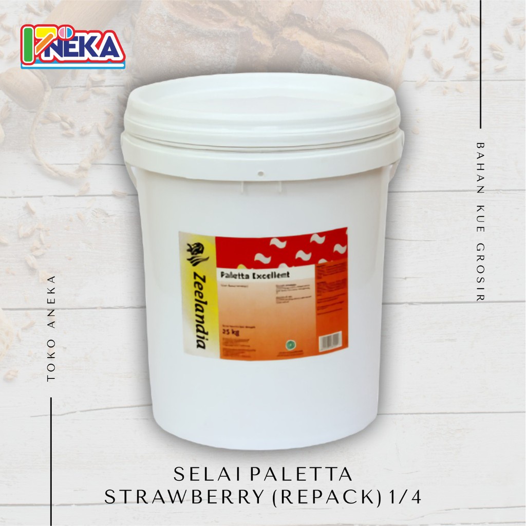 

Selai Strawberry Paletta Repack 250gr