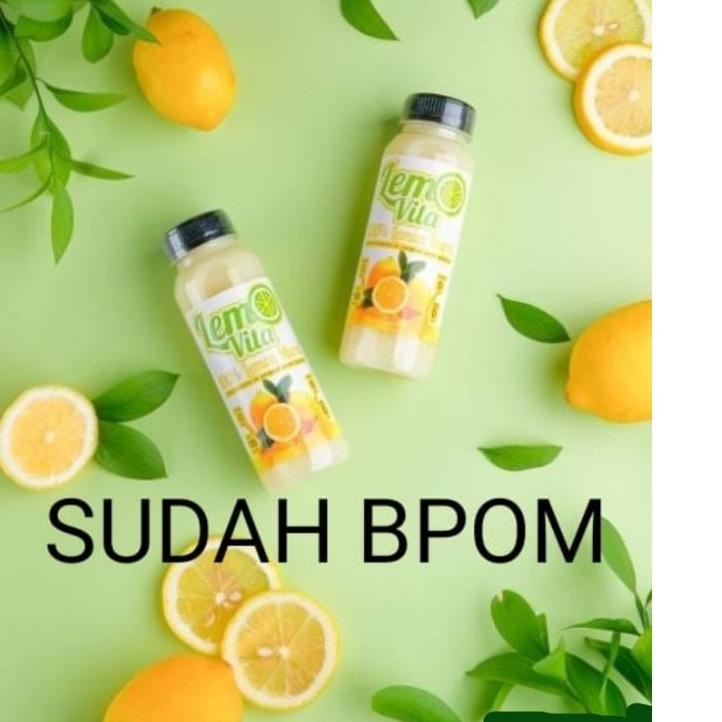 

(PROMO HTL97) Fresh Sari Lemon Lemovita jus diet detoks 250ml sudah BPOM ❁