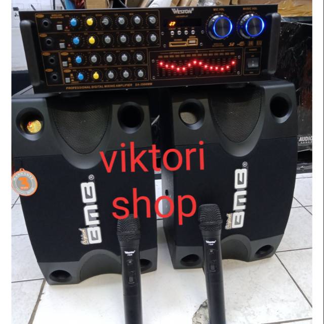 PAKET SPEAKER BMB GARANSI 3 THN PAKET KARAOKE