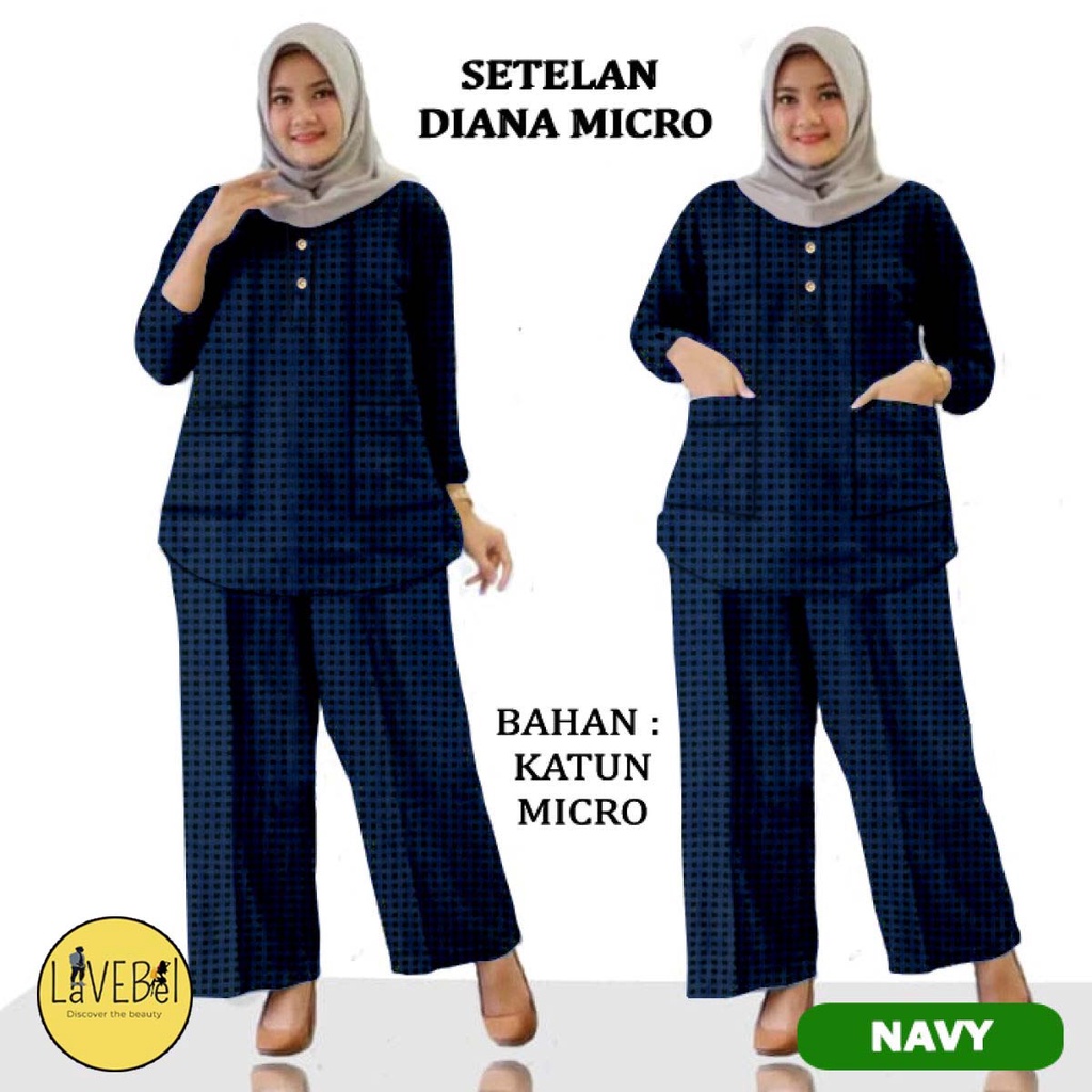 LVB Setelan Muslimah DIANA MICRO /uk. L - XL - XXL - 3XL/NEW 2021/Terbaru,Terlaris dan Termurah/Dian Micro /MUSLIM/Baju Jumbo Wanita/Set Muslimah Wanita/Baju Big Size Wanita/Set Jumbo/Celana Panjang/GRATIS ONGKIR CASHBACK COD/11864 11864 11872/ LAVEBEL