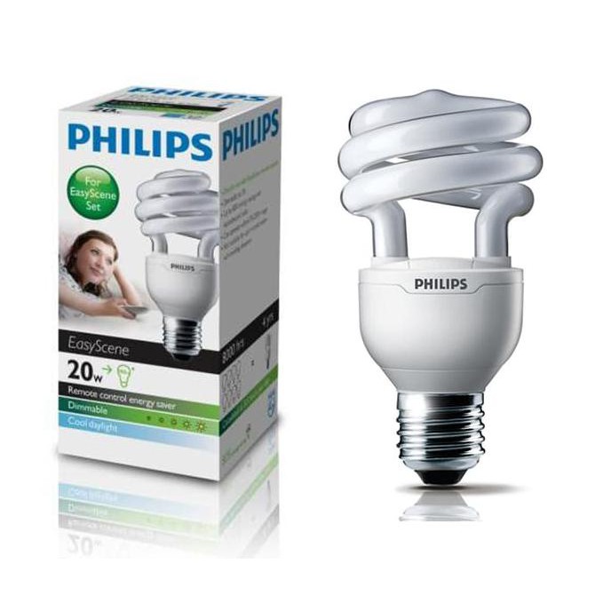 lampu philips easy scene remote hemat listrik