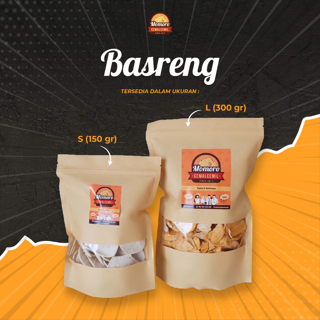 

BASRENG MOMORO "S" (Small 150gr)