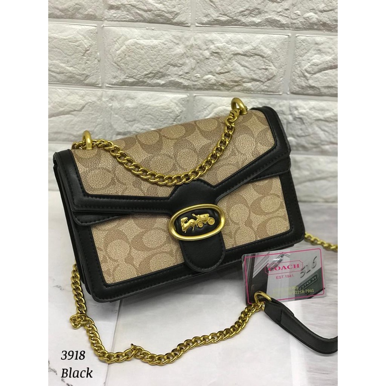 TAS CO-A-H RILEY CROSSBODY  3918   TAS SLEMPANG   BRANDED IMPORT