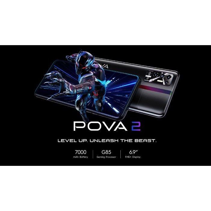 Tecno Pova 2 6GB+128GB Garansi Resmi-3