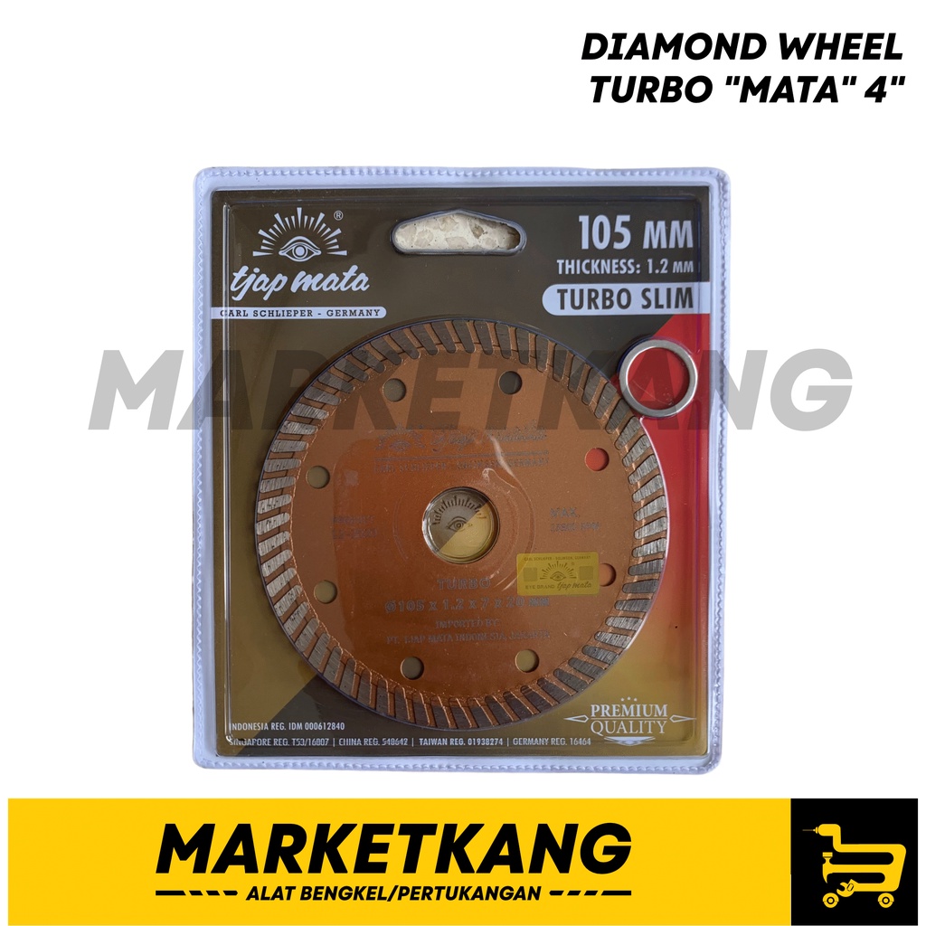 DIAMOND WHEEL TURBO "TJAP MATA" 4"