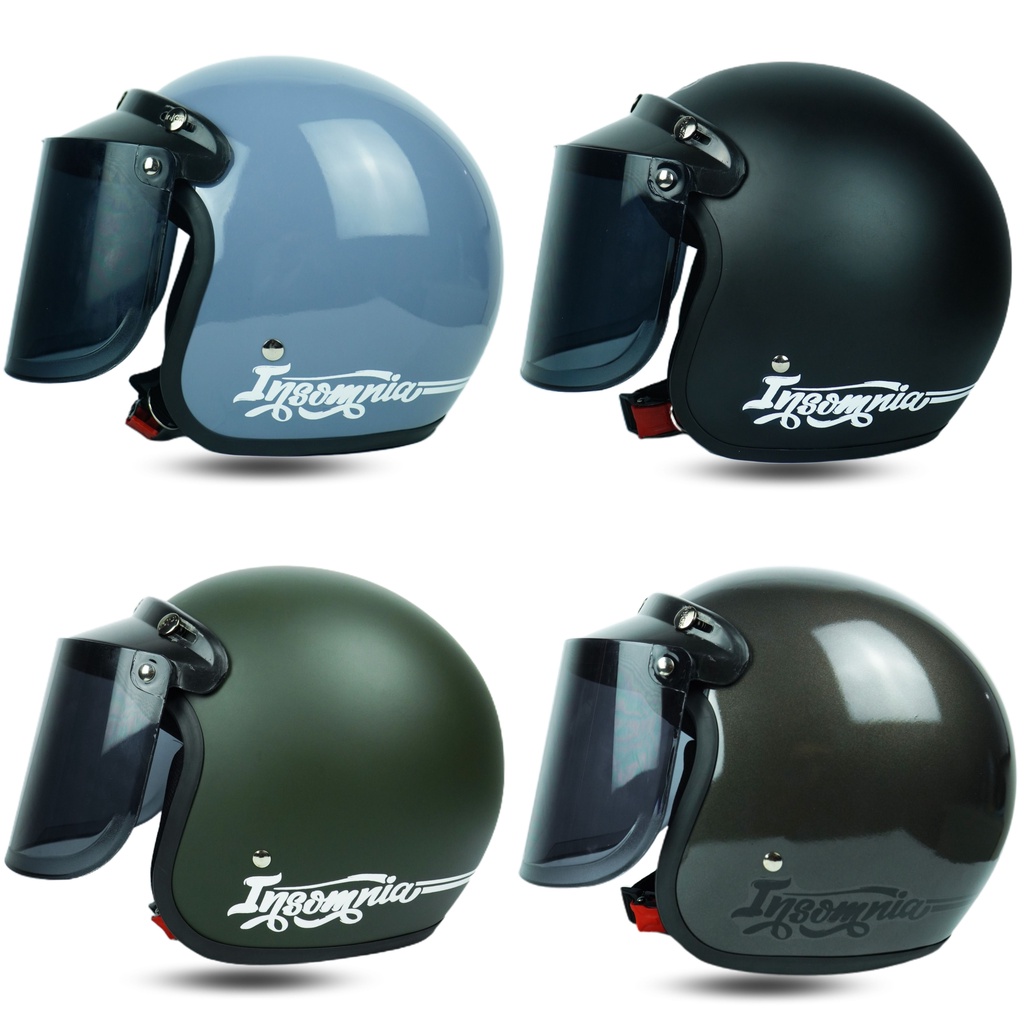 HELM BOGO RETRO DEWASA WANITA PRIA SNI TERMURAH